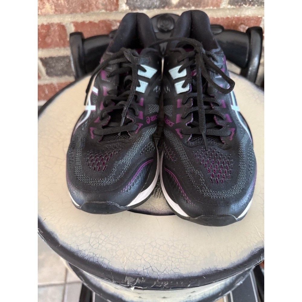 Size 10.5- ASICS GT 2000 7 Black Hot Pink W‎ Dynamic Duomax